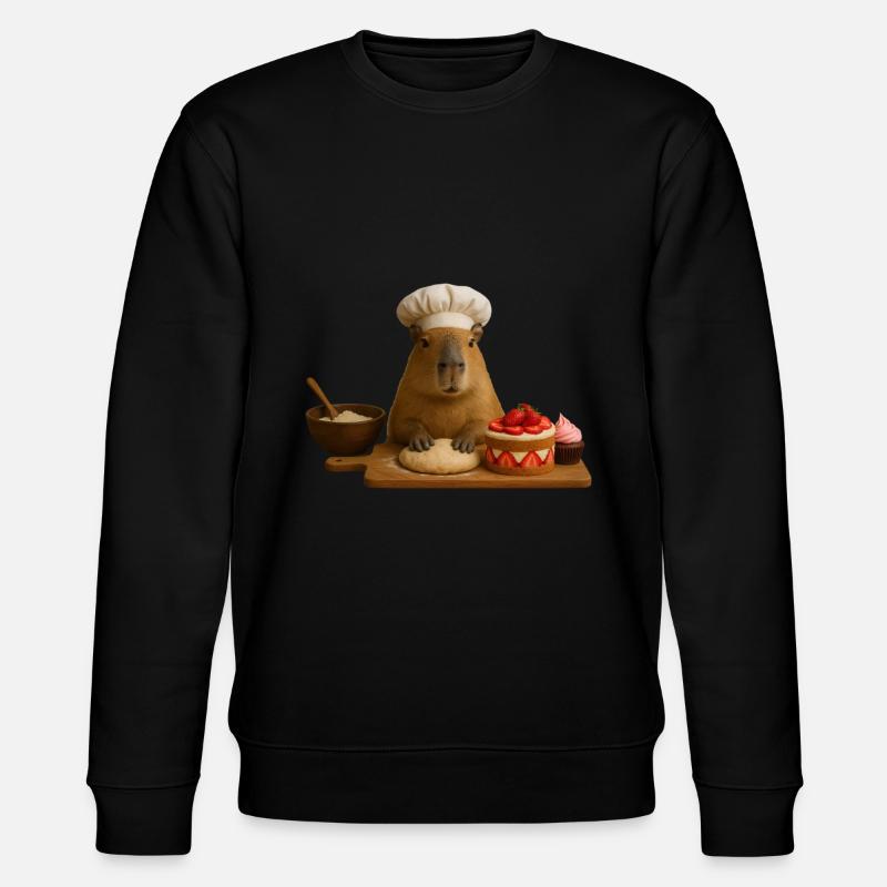 Cuisson du capybara - Sweat bio CHANGER Stanley/Stella Unisexe - noir