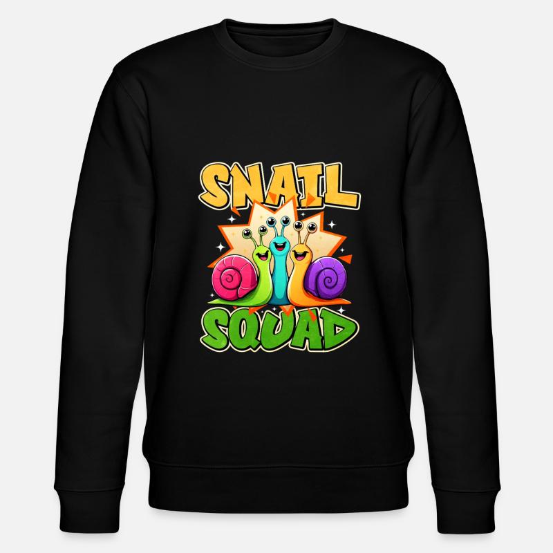 Escargot - Sweat bio CHANGER Stanley/Stella Unisexe - noir