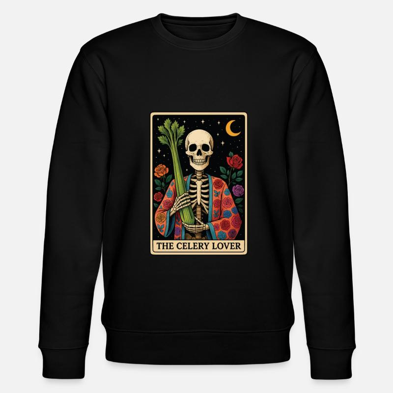 Tarot au céleri - Sweat bio CHANGER Stanley/Stella Unisexe - noir