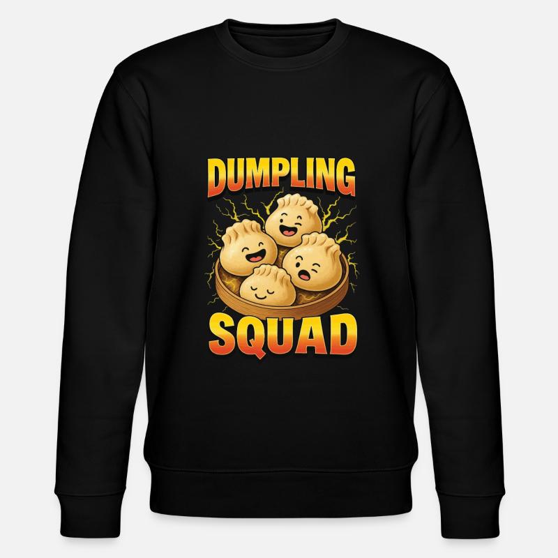 Dumbling dumpling - Stanley/Stella CHANGER Unisex Organic Sweatshirt - black