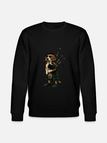 Cornemuse Beagle - Sweat bio CHANGER Stanley/Stella Unisexe - noir