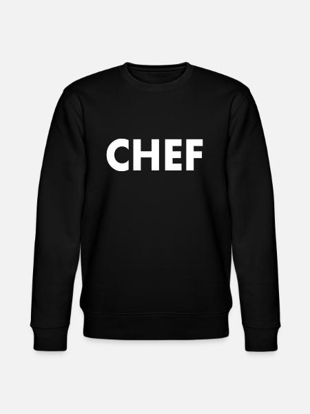 Chef - Stanley/Stella CHANGER Unisex Organic Sweatshirt - black