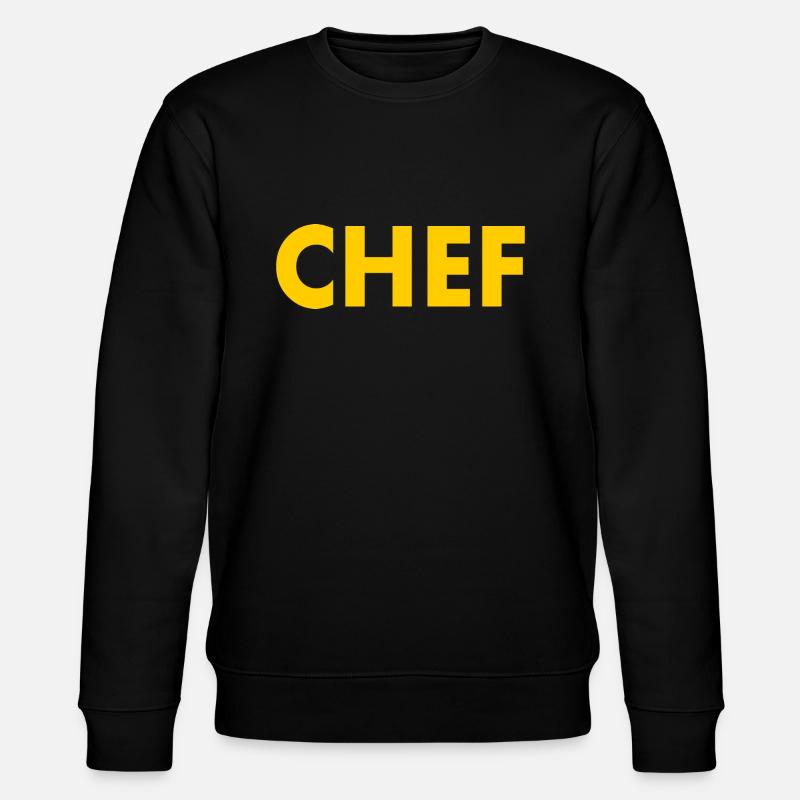 Chef - Stanley/Stella Unisex Bio-Sweatshirt CHANGER  - Schwarz
