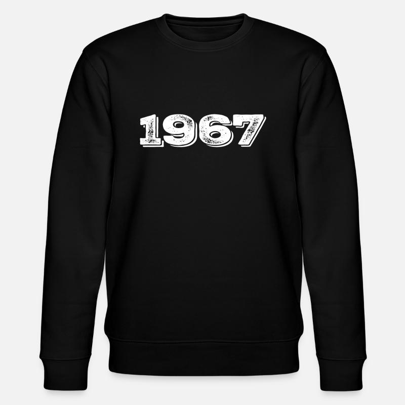 Cadeau d’anniversaire 1967 - 1967 - Sweat bio CHANGER Stanley/Stella Unisexe - noir