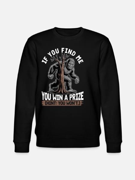 Bigfoot Sasquatch - Sweat bio CHANGER Stanley/Stella Unisexe - noir