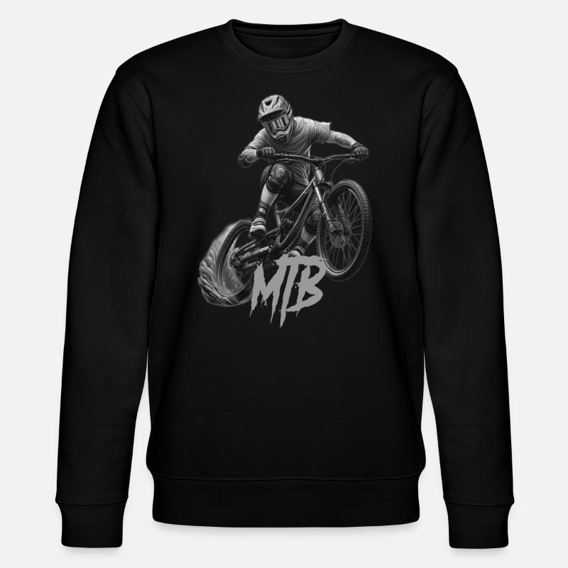 Vélo VTT - Sweat bio CHANGER Stanley/Stella Unisexe - noir
