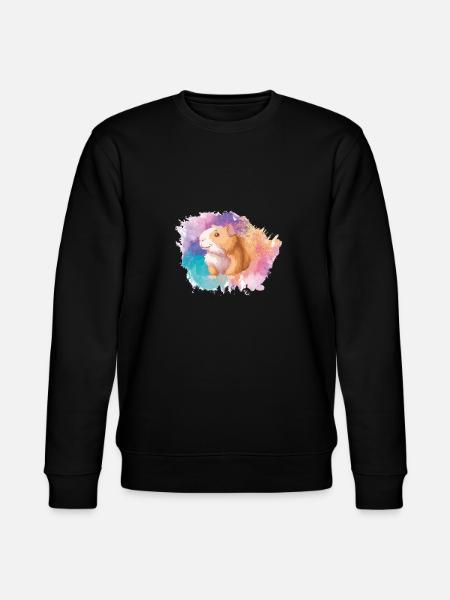 Guinea pig pet rodent - Stanley/Stella CHANGER Unisex Organic Sweatshirt - black