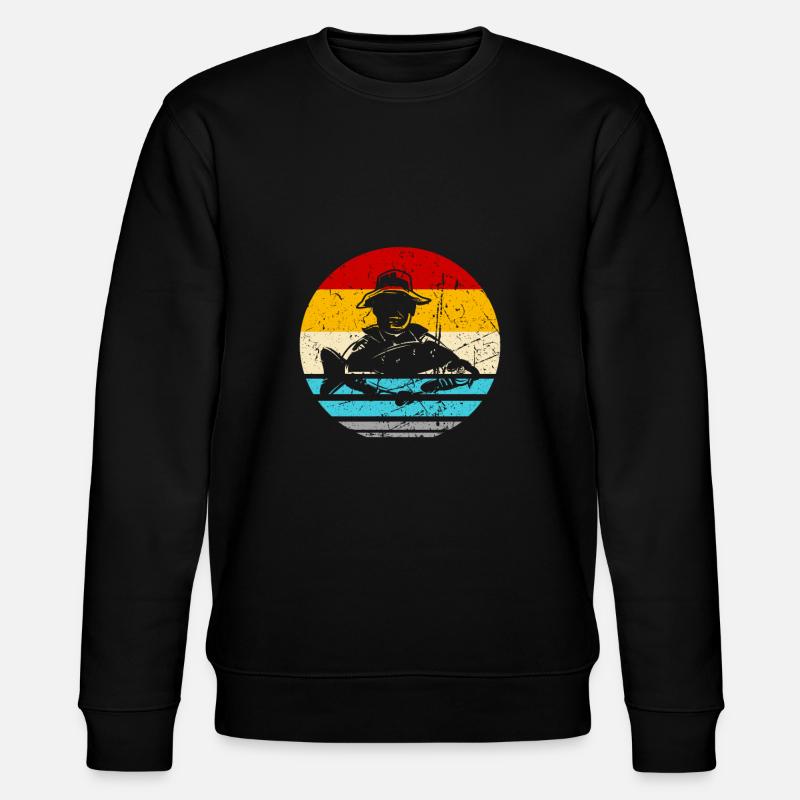 Carpe pêche pêche carpes - Sweat bio CHANGER Stanley/Stella Unisexe - noir
