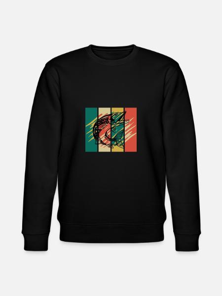 Pêche pêche brocher Pike - Sweat bio CHANGER Stanley/Stella Unisexe - noir