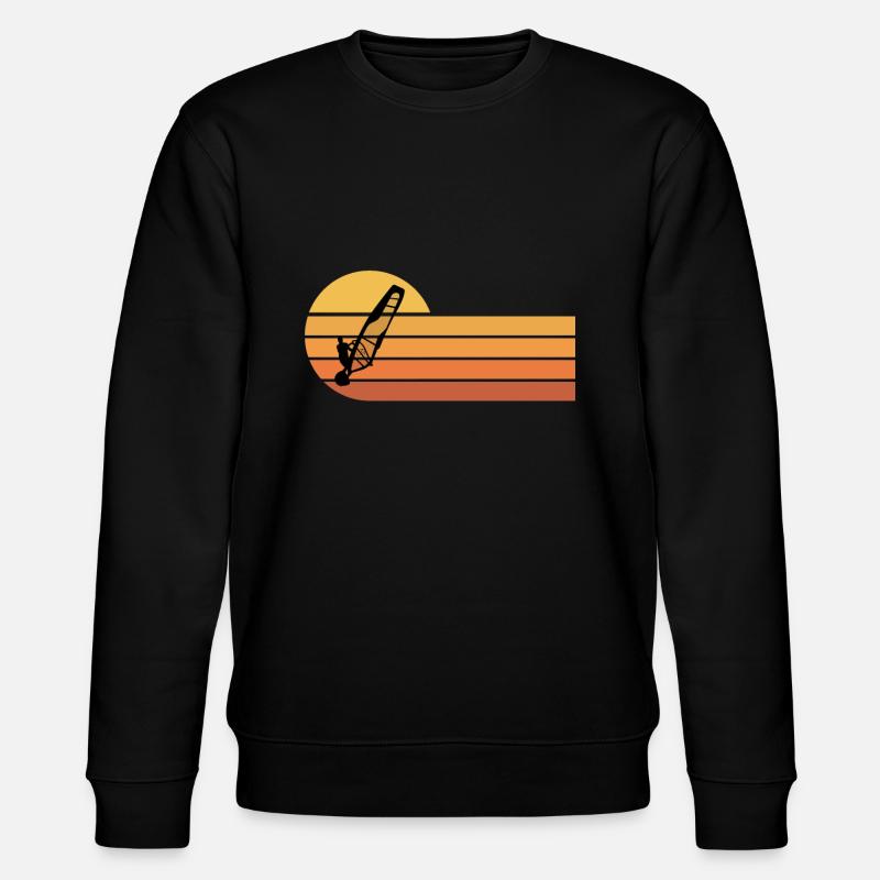 Windsurfen Windsurfer - Sweat bio CHANGER Stanley/Stella Unisexe - noir