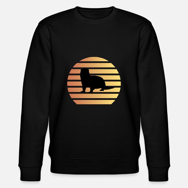 Otter - Stanley/Stella Unisex Bio-Sweatshirt CHANGER  - Schwarz