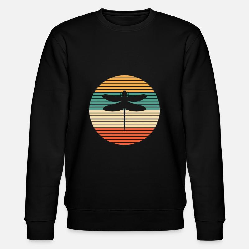Libelle insecte nature - Sweat bio CHANGER Stanley/Stella Unisexe - noir