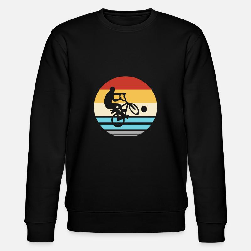 Cyclisme Sport Vélo - Sweat bio CHANGER Stanley/Stella Unisexe - noir