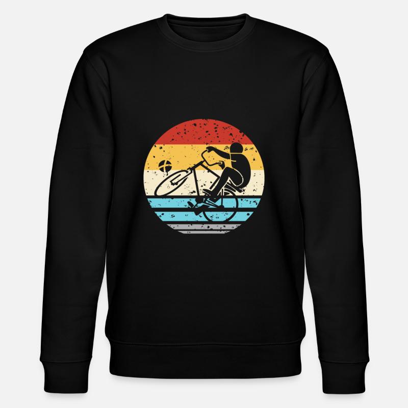 Retro Radball - Stanley/Stella CHANGER Unisex Organic Sweatshirt - black