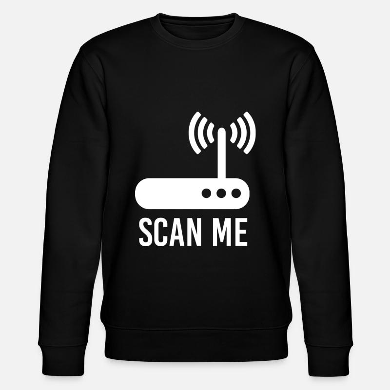 Wireless Internet access - Stanley/Stella CHANGER Unisex Organic Sweatshirt - black