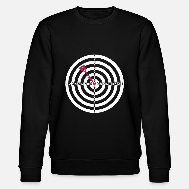 LovedART - Stanley/Stella Unisex Bio-Sweatshirt CHANGER  - Schwarz