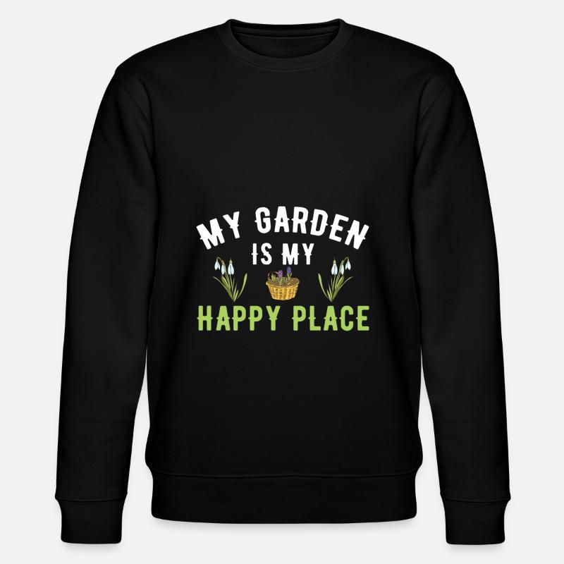 Mon jardin - Sweat bio CHANGER Stanley/Stella Unisexe - noir