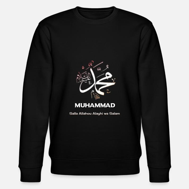 Muhammad - Stanley/Stella CHANGER Unisex Organic Sweatshirt - black