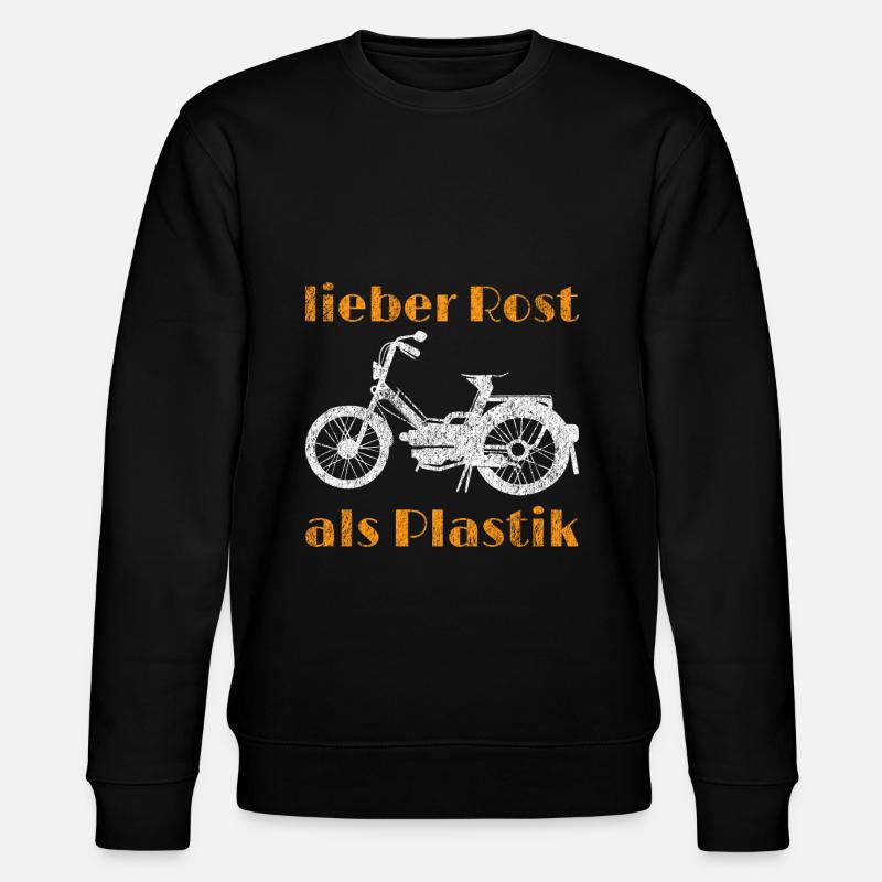 Moped 50ccm - Stanley/Stella Unisex Bio-Sweatshirt CHANGER  - Schwarz