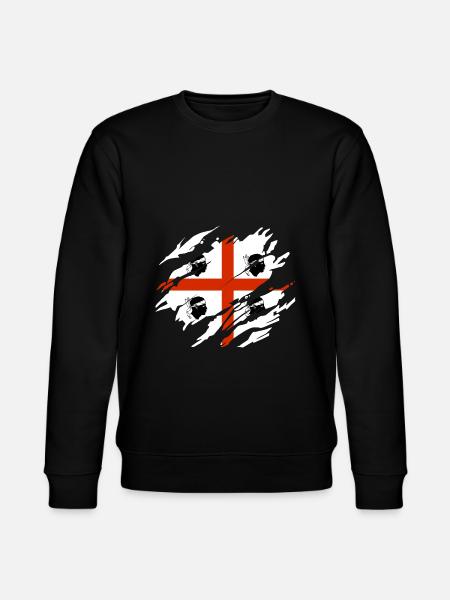 Sardinia Flag - Stanley/Stella CHANGER Unisex Organic Sweatshirt - black