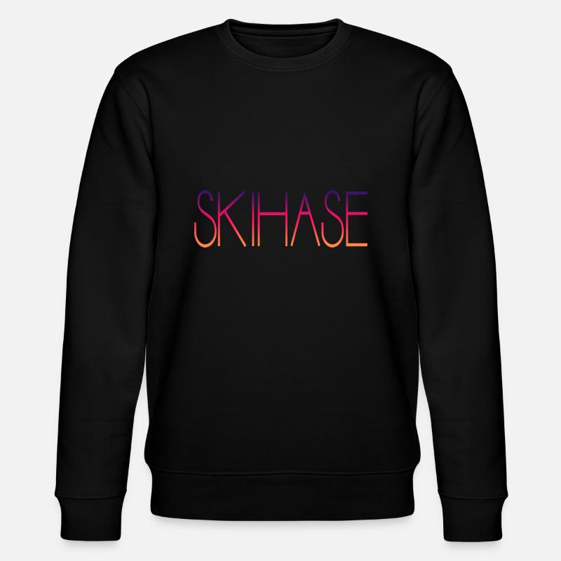 Skihase - Stanley/Stella Unisex Bio-Sweatshirt CHANGER  - Schwarz