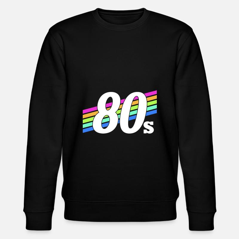 neon graphic - Stanley/Stella Unisex Bio-Sweatshirt CHANGER  - Schwarz