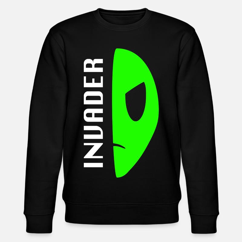 invader - Stanley/Stella CHANGER Unisex Organic Sweatshirt - black