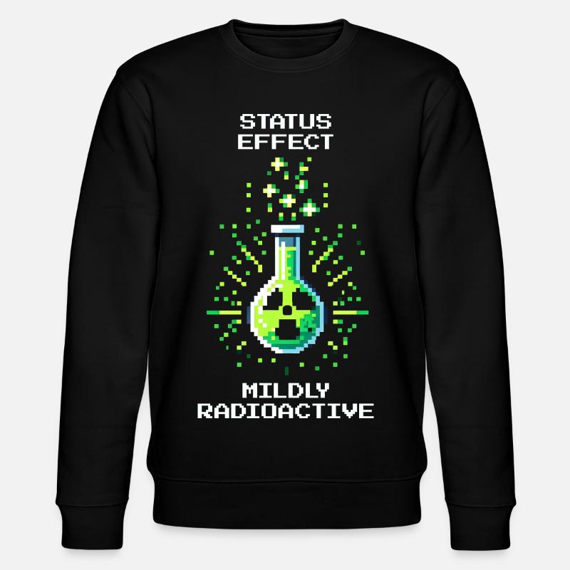 Effet de statut : légèrement radioactif | Chimie - Sweat bio CHANGER Stanley/Stella Unisexe - noir