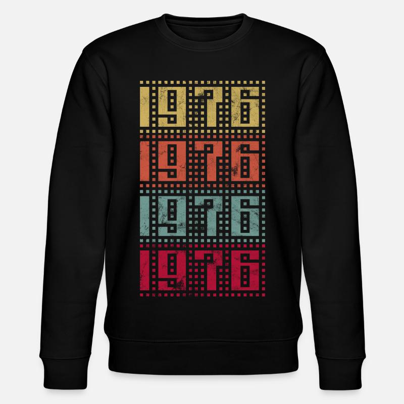 Millésime 1976 - Sweat bio CHANGER Stanley/Stella Unisexe - noir