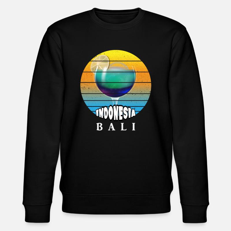 Bali - Indonésie - Sweat bio CHANGER Stanley/Stella Unisexe - noir