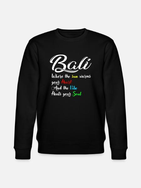 Bali - Indonesia - Stanley/Stella CHANGER Unisex Organic Sweatshirt - black