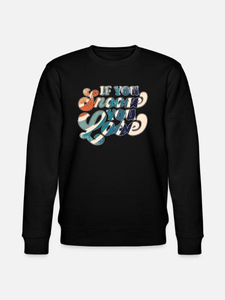 If You Snooze You Lose - Stanley/Stella Unisex Bio-Sweatshirt CHANGER - Schwarz