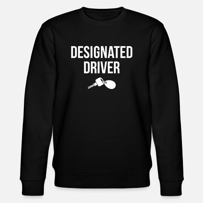 Designated Driver - Stanley/Stella CHANGER Unisex Organic Sweatshirt - black