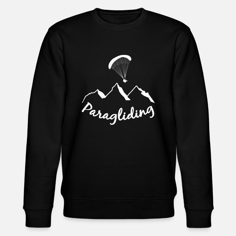 Paragliding - Sweat bio CHANGER Stanley/Stella Unisexe - noir