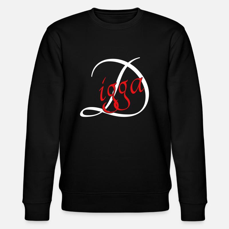 Digga - Stanley/Stella Unisex Bio-Sweatshirt CHANGER  - Schwarz