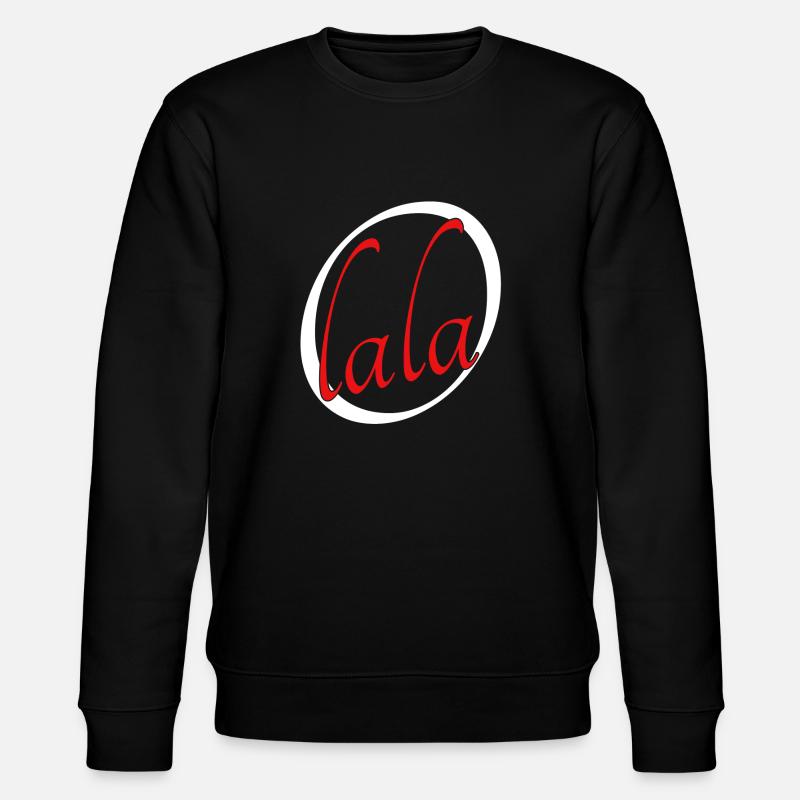 O lala - Stanley/Stella Unisex Bio-Sweatshirt CHANGER  - Schwarz