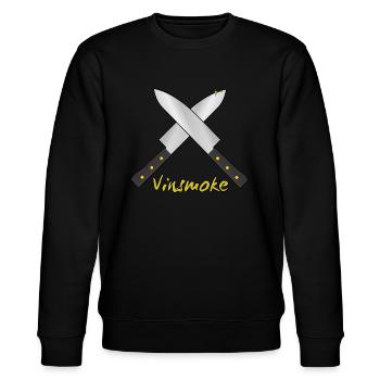 Vinsmoke - Sweat bio CHANGER Stanley/Stella Unisexe - noir - Devant - Nik (191cm) & Marisol (170cm)
