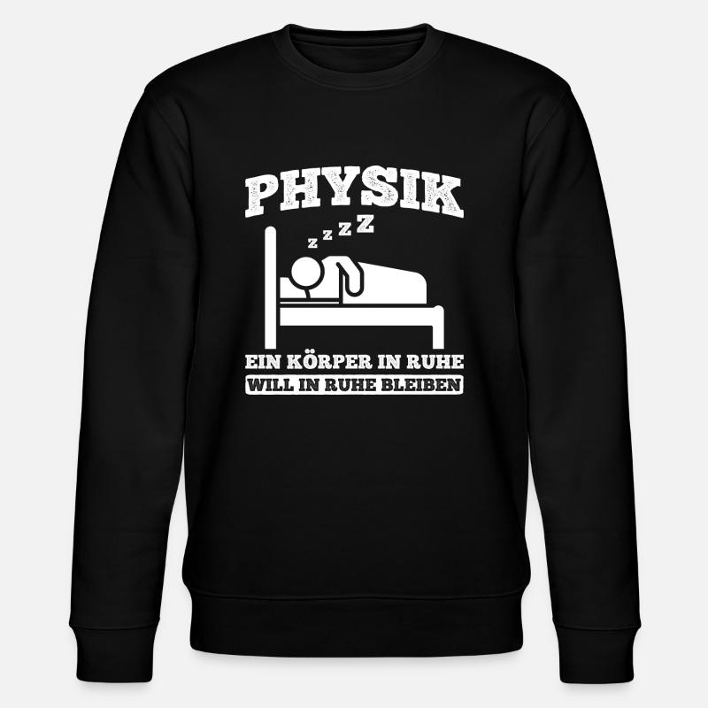 Physik Nerd - Stanley/Stella Unisex Bio-Sweatshirt CHANGER - Schwarz