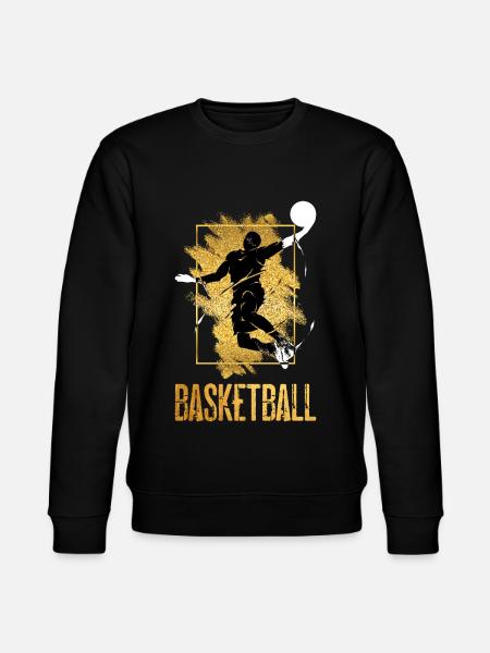 Basketteur Basketteur Dunking Gold Splash - Sweat bio CHANGER Stanley/Stella Unisexe - noir