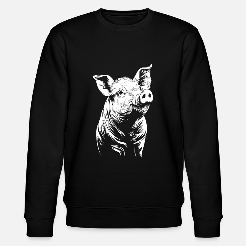 Cochon - Sweat bio CHANGER Stanley/Stella Unisexe - noir