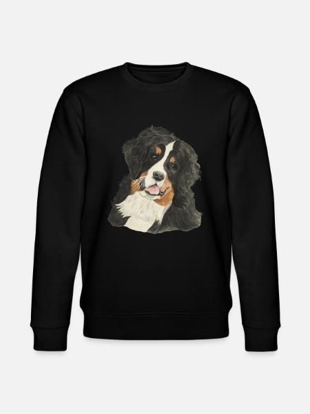 Bernese Mountain Dog - Stanley/Stella CHANGER Unisex Organic Sweatshirt - black