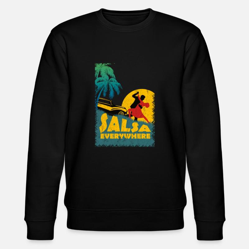 Salsa Danse Salsa Everywhere - Sweat bio CHANGER Stanley/Stella Unisexe - noir