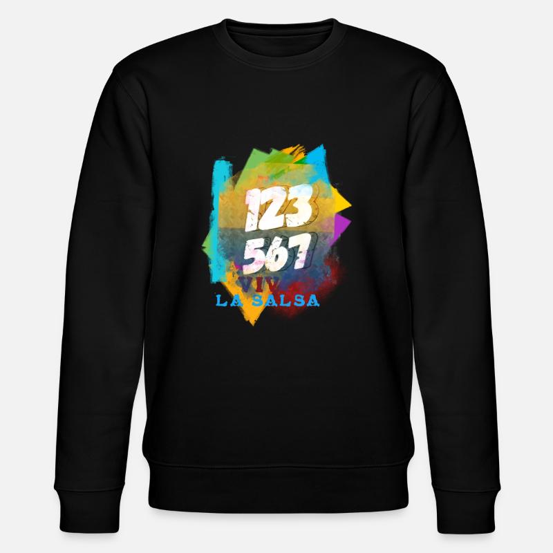 Salsa Danse Salsa 123 567 - Sweat bio CHANGER Stanley/Stella Unisexe - noir