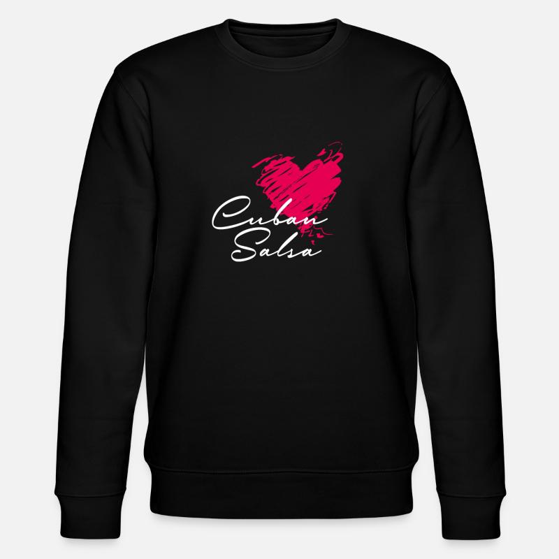 Cuban salsa Salsa Dance - Stanley/Stella CHANGER Unisex Organic Sweatshirt - black