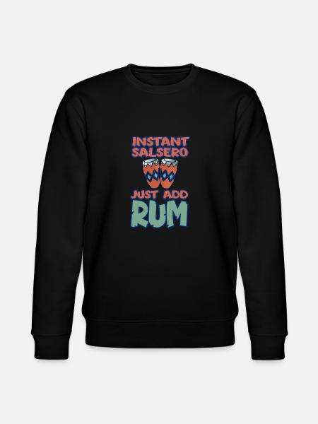 Instant Salsero Salsa Dancer - Stanley/Stella CHANGER Unisex Organic Sweatshirt - black