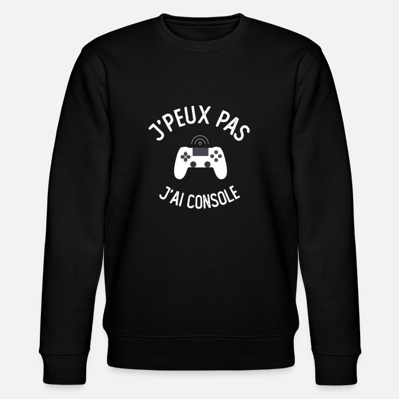 J'peux pas j'ai console - Sweat bio CHANGER Stanley/Stella Unisexe - noir