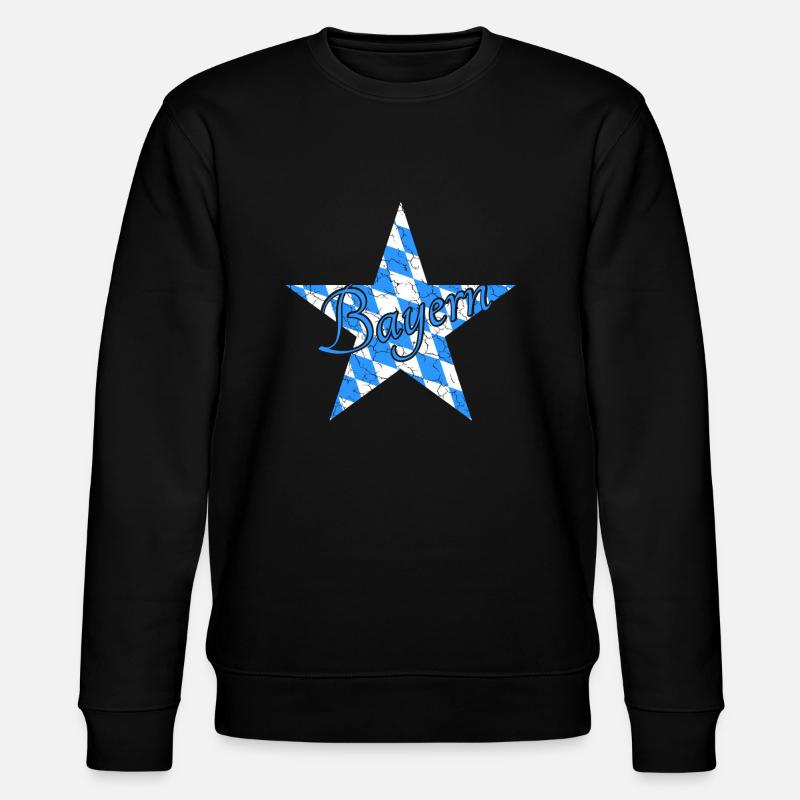 Bayern bayern - Stanley/Stella Unisex Bio-Sweatshirt CHANGER  - Schwarz