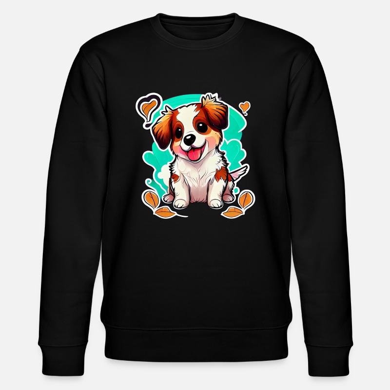 Chien mignon: coup de foudre - Sweat bio CHANGER Stanley/Stella Unisexe - noir