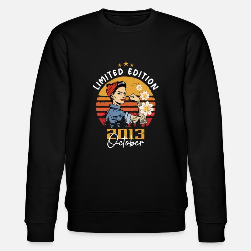 Octobre 2013 né | Octobre 2013 - Sweat bio CHANGER Stanley/Stella Unisexe - noir