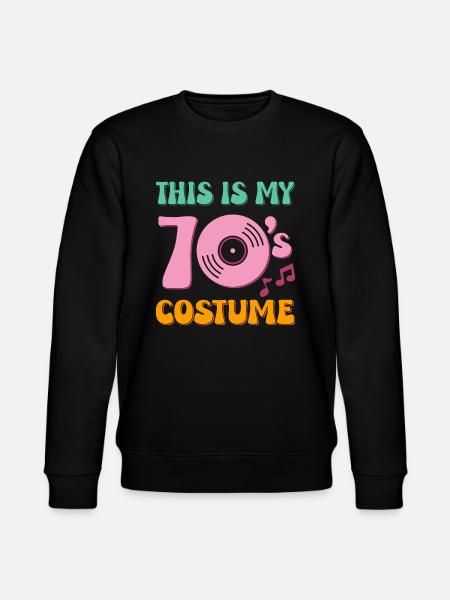 This is my 70s costume - Stanley/Stella CHANGER Unisex Organic Sweatshirt - black